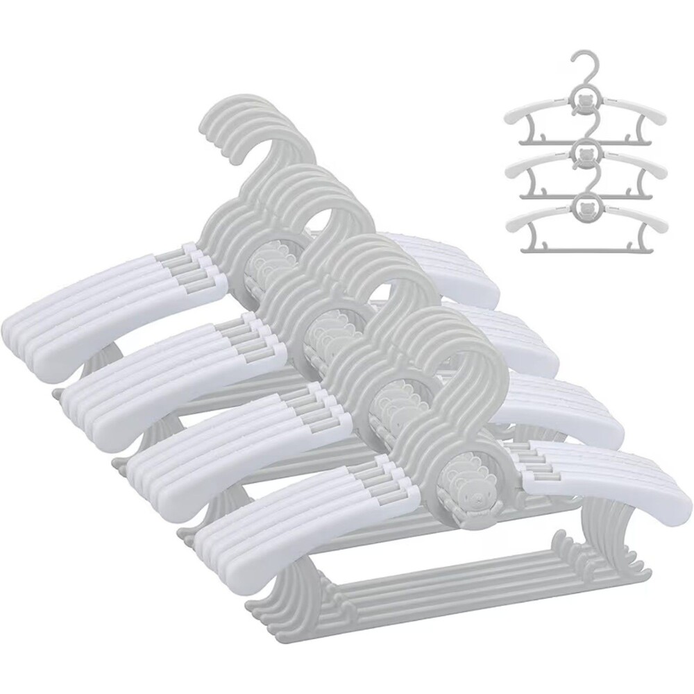 Pack of 16 Kids Clothes Hangers NEW